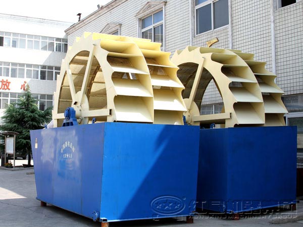 輪斗式水洗砂機械