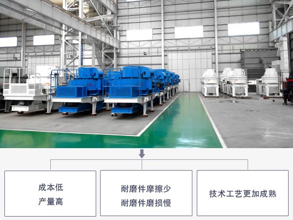 Vsi制砂機的優勢