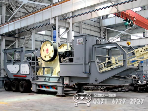 顎破+圓錐破+振動篩移動破碎篩分設備 顎破+圓錐破+振動篩移動破碎篩分設備