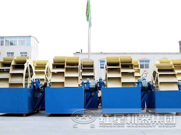 時產150噸河卵石制砂機生產線