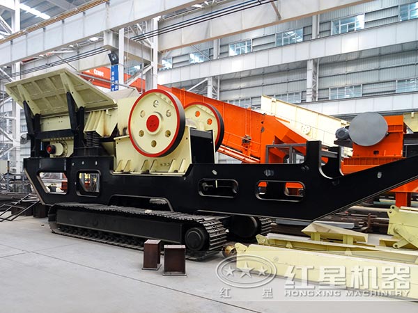 移動式建筑垃圾破碎機 移動式建筑垃圾破碎機