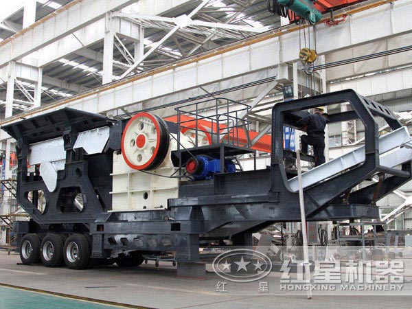 顎式車載流動(dòng)破石子機(jī) 顎式車載流動(dòng)破石子機(jī)