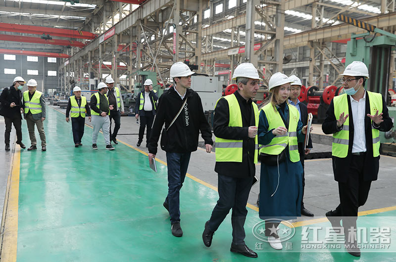 客戶一行來廠參觀考察 客戶一行來廠參觀考察