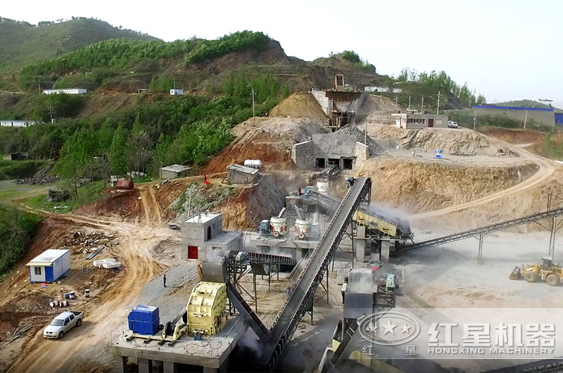 時產300噸石料破碎機生產線配置方案及報價