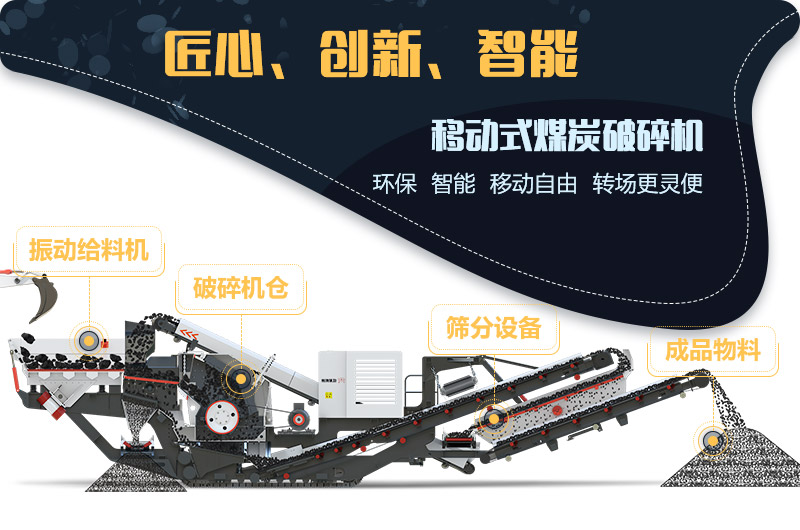 移動煤炭破碎機生產優勢 移動煤炭破碎機生產優勢