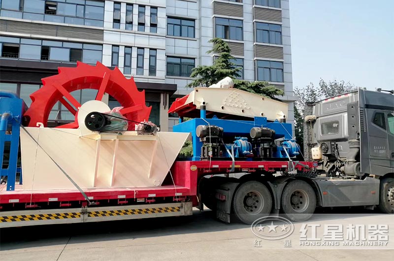 輪式洗沙細沙回收一體機發貨 輪式洗沙細沙回收一體機發貨