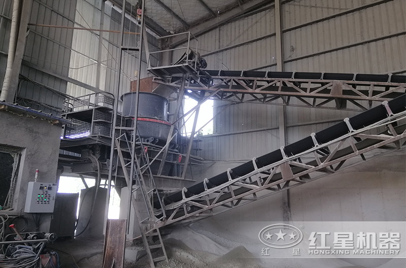 混凝土機制砂加工客戶現場實拍 混凝土機制砂加工客戶現場實拍