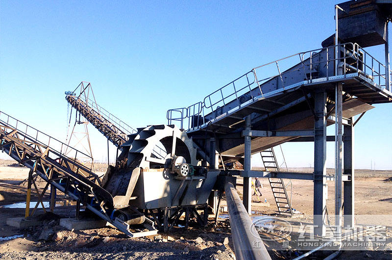 洗沙機(jī)搭建現(xiàn)場實(shí)拍 洗沙機(jī)搭建現(xiàn)場實(shí)拍