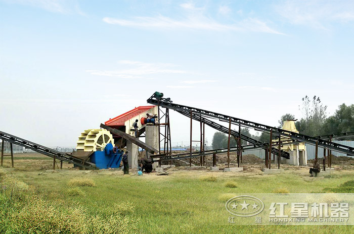 沙場生產線現場實拍 沙場生產線現場實拍