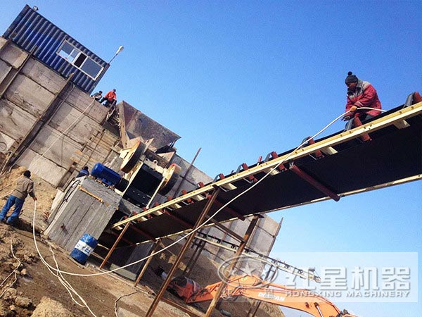 紅星鄂式破石機現場 紅星鄂式破石機現場