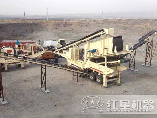 移動破碎站作業現場無粉塵污染 移動破碎站作業現場無粉塵污染