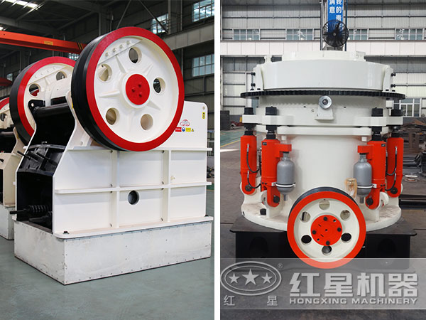 鄂破于與圓錐破搭建的碎石生產線 鄂破于與圓錐破搭建的碎石生產線