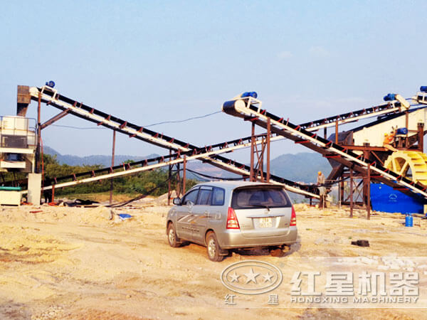 制砂生產現場 制砂生產現場