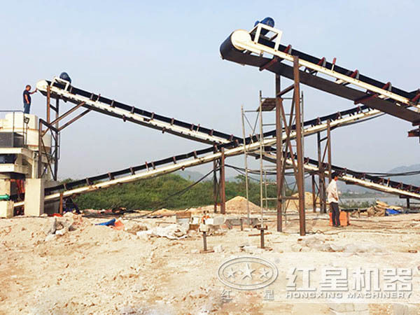 制砂機生產現場實拍 制砂機生產現場實拍