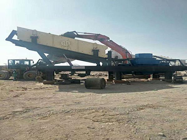 時產200噸流動制砂機