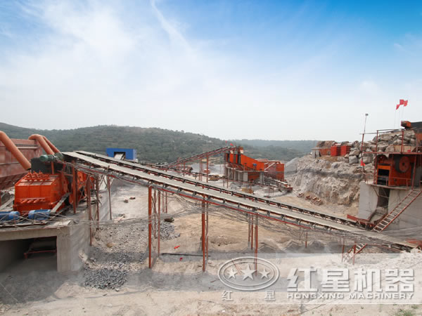石料生產線現場 石料生產線現場