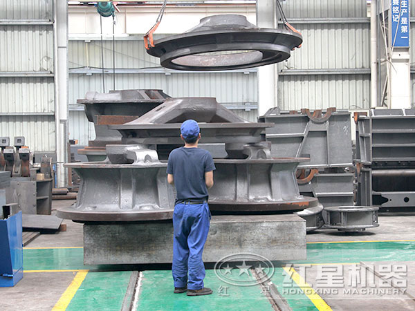 紅星技術人員生產制砂機 紅星技術人員生產制砂機