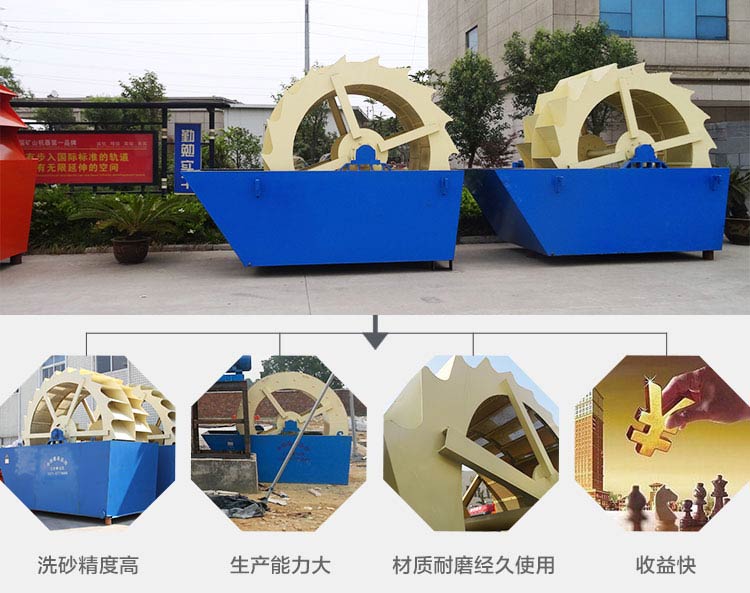 時產200噸的洗沙機生產優勢