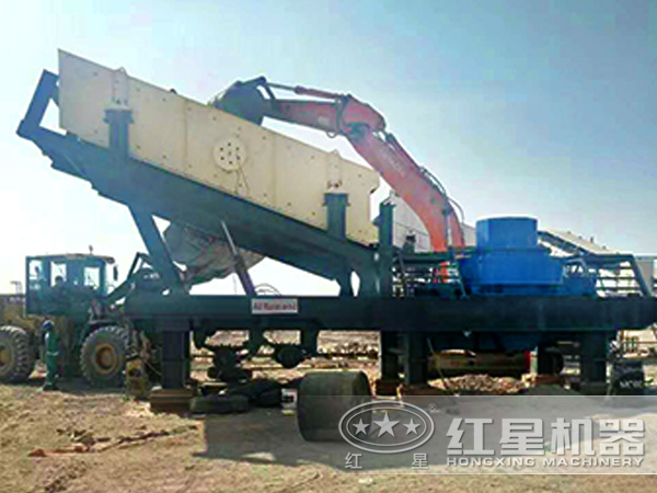 流動破沙機生產現場圖 流動破沙機生產現場圖