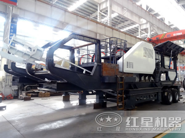 移動式碎石機 移動式碎石機