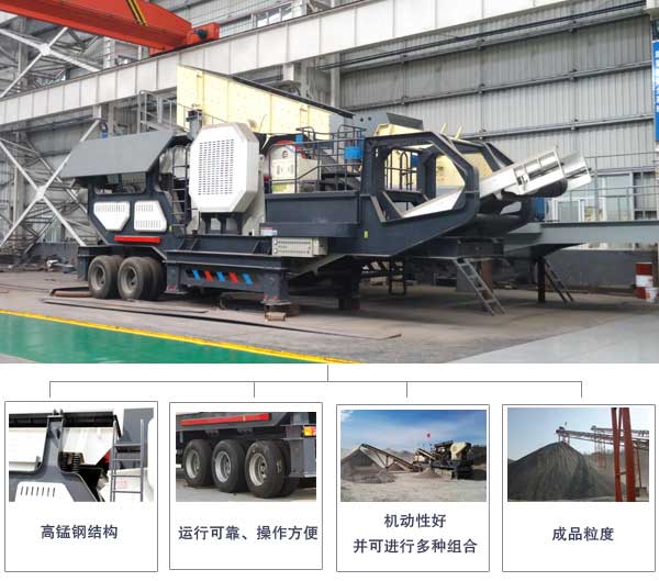 輪胎式移動(dòng)破碎篩分設(shè)備生產(chǎn)優(yōu)勢(shì)圖