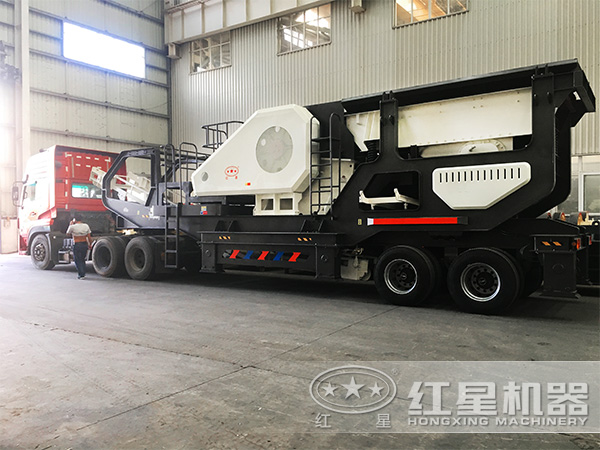 紅星可移動破碎機發貨圖 紅星可移動破碎機發貨圖