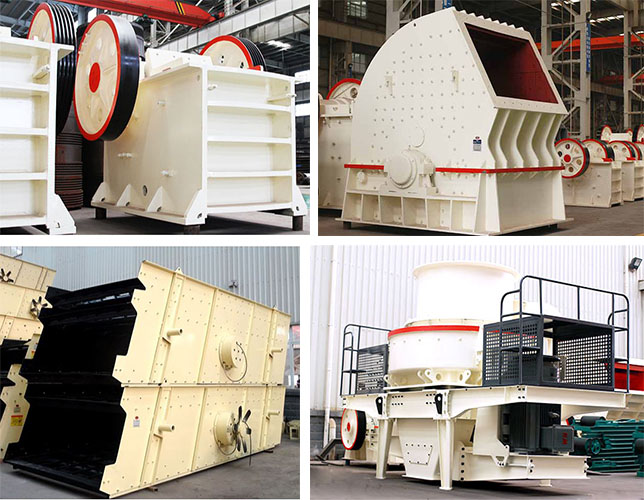 河卵石制沙生產線主要設備 河卵石制沙生產線主要設備