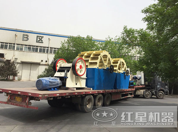 紅星洗砂機發往云南