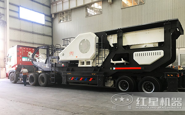環保型的移動破碎站設備 環保型的移動破碎站設備