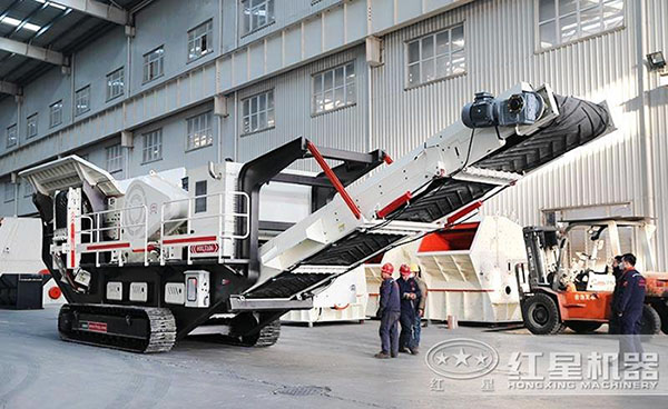 履帶式移動破碎站 履帶式移動破碎站