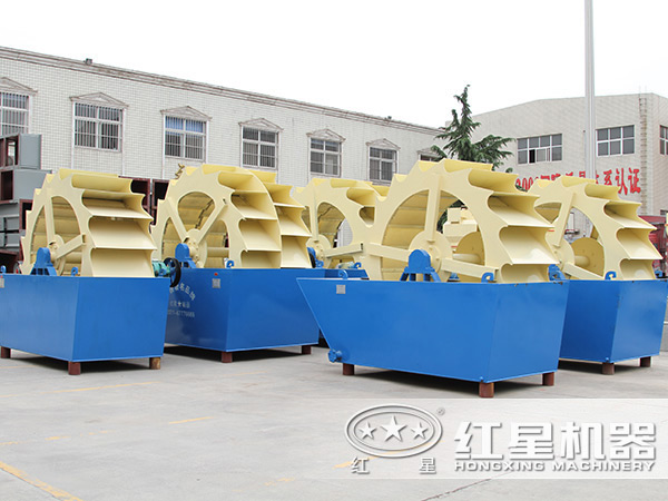 單輪、雙輪洗砂機設備展示 單輪、雙輪洗砂機設備展示