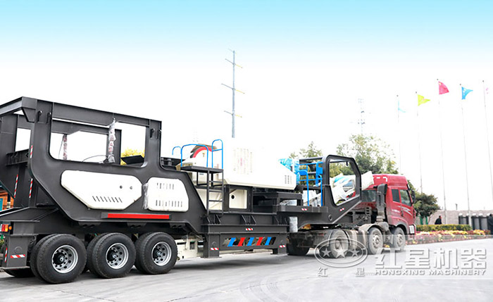 車載移動砂石機 車載移動砂石機