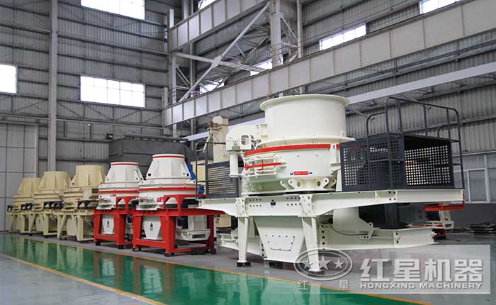 一小時100噸石頭制砂機型號多樣