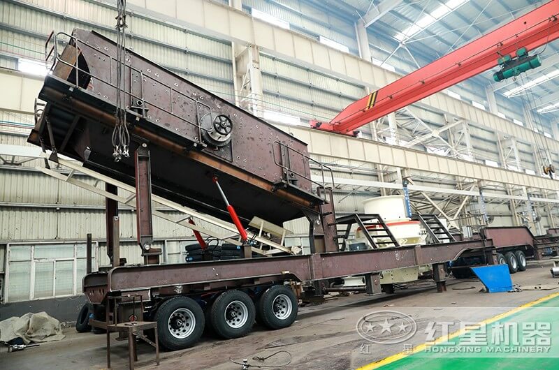 移動粉沙子機器鑄造車間 移動粉沙子機器鑄造車間