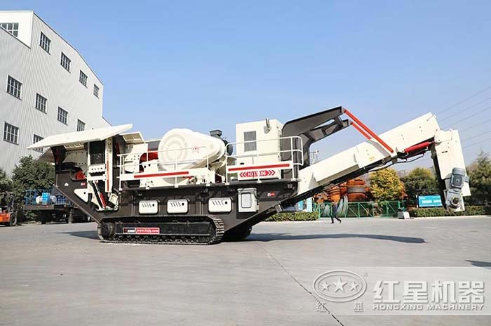 履帶式顎式移動破碎站設備 履帶式顎式移動破碎站設備