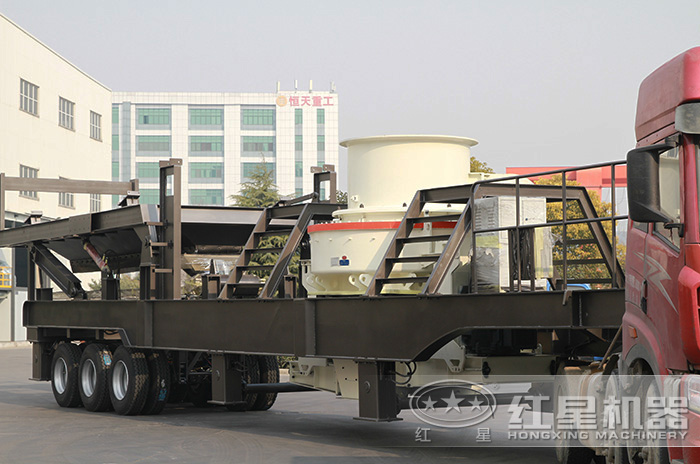 紅星機器移動一體式環保粉碎制砂機展示發貨圖 紅星機器移動一體式環保粉碎制砂機展示發貨圖