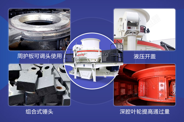 HVI制砂機設備細節展示