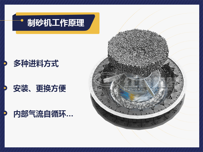 沖擊式破沙機工作原理