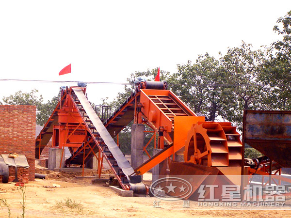 濕法制砂現場 濕法制砂現場