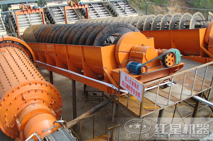 螺旋混凝土砂石分離設備作業現場 螺旋混凝土砂石分離設備作業現場