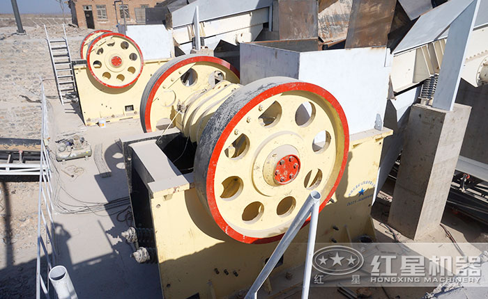 紅星小型碎石子機器作業現場 紅星小型碎石子機器作業現場