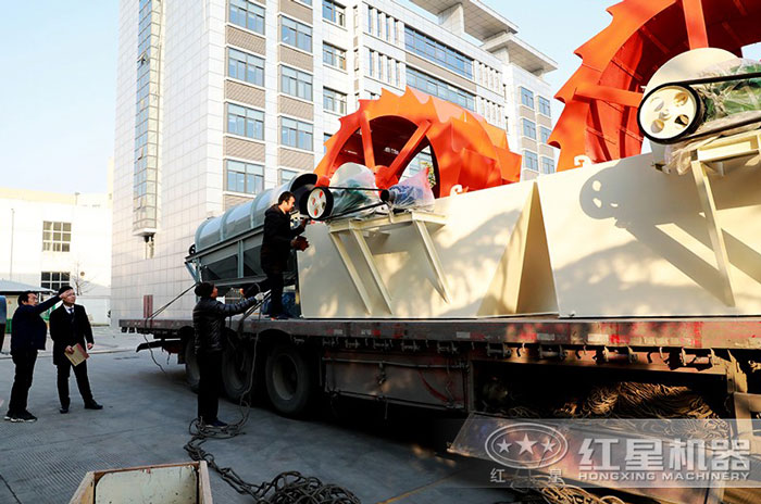 紅星專業的洗沙機生產廠家 紅星專業的洗沙機生產廠家