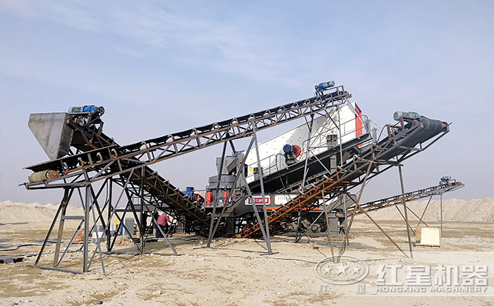 可移動破石機客戶現場 可移動破石機客戶現場