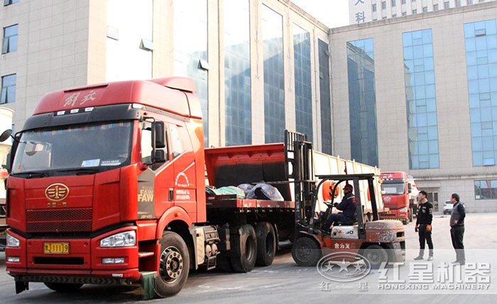 紅星廠家石料生產線發貨圖 紅星廠家石料生產線發貨圖