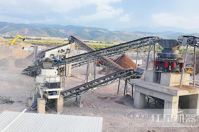 廣東廣州砂石料場生產現場 廣東廣州砂石料場生產現場