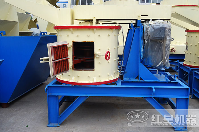 復合式打沙機內部結構展示