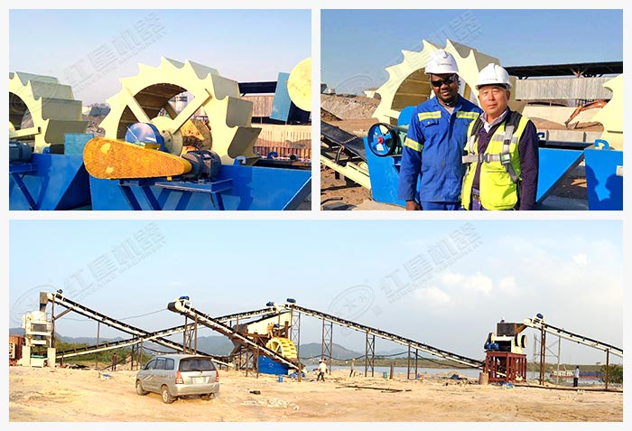 洗砂機(jī)客戶現(xiàn)場(chǎng) 洗砂機(jī)客戶現(xiàn)場(chǎng)