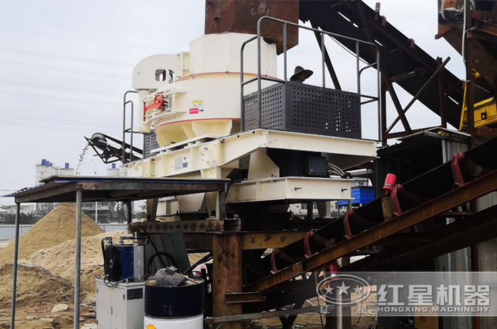 制砂加工現場 制砂加工現場