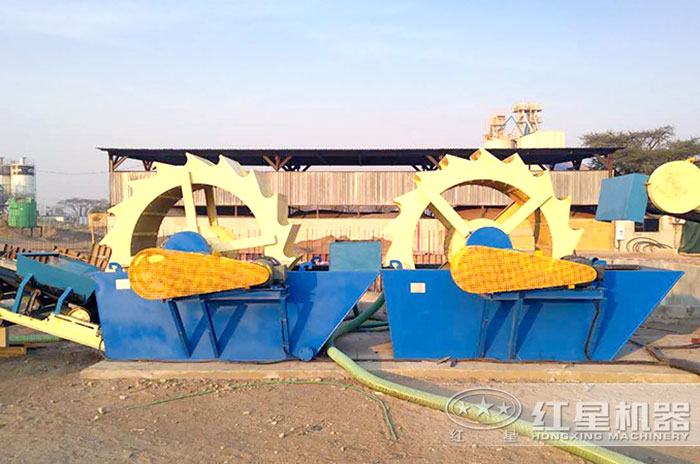 洗沙設備現(xiàn)場作業(yè)圖 洗沙設備現(xiàn)場作業(yè)圖