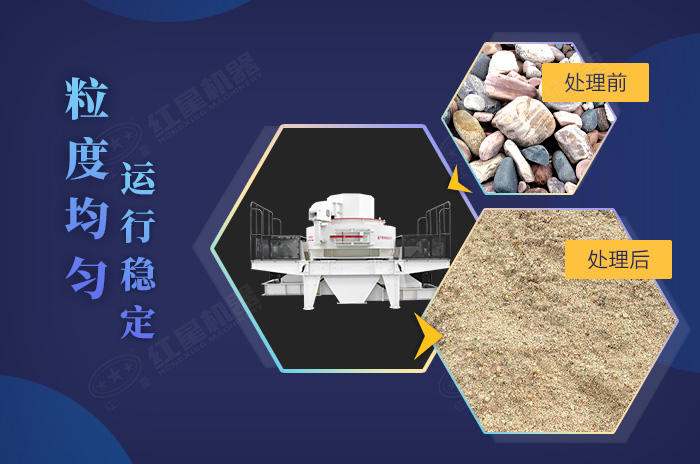 細碎制砂設備加工效果展示 細碎制砂設備加工效果展示